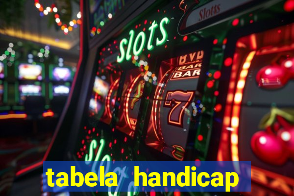 tabela handicap asiatico escanteios